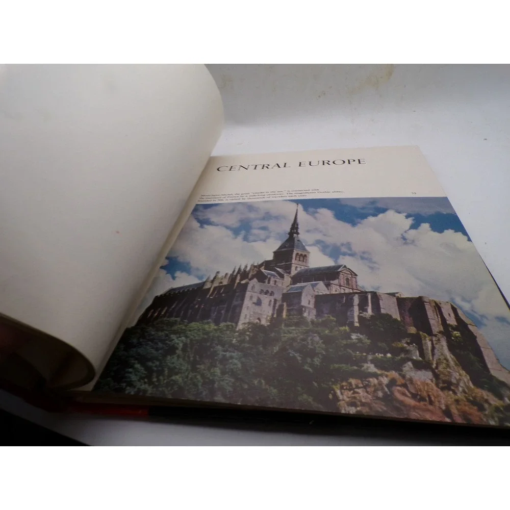 Europe in Color 1957 First Edition Hardcover Holiday Magazine Photography Book